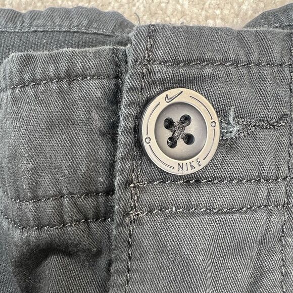 Vtg Nike 10’’ Cargo Shorts Mens Medium Loose Fit Skater Y2K Grunge Baggy - Picture 3 of 10